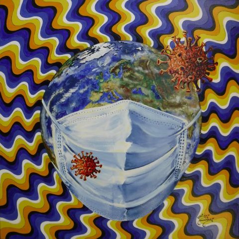 Coronavirus (COVID-19) (1m x 1m)